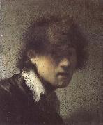 REMBRANDT Harmenszoon van Rijn Self-Portrait oil